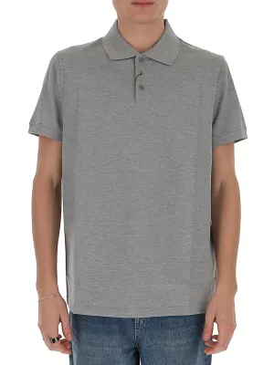 Saint Laurent Monogram Polo Shirt