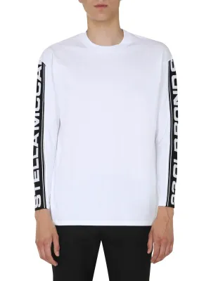 Stella McCartney Logo Tape Long Sleeve Top