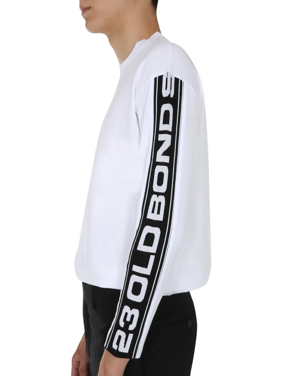 Stella McCartney Logo Tape Long Sleeve Top