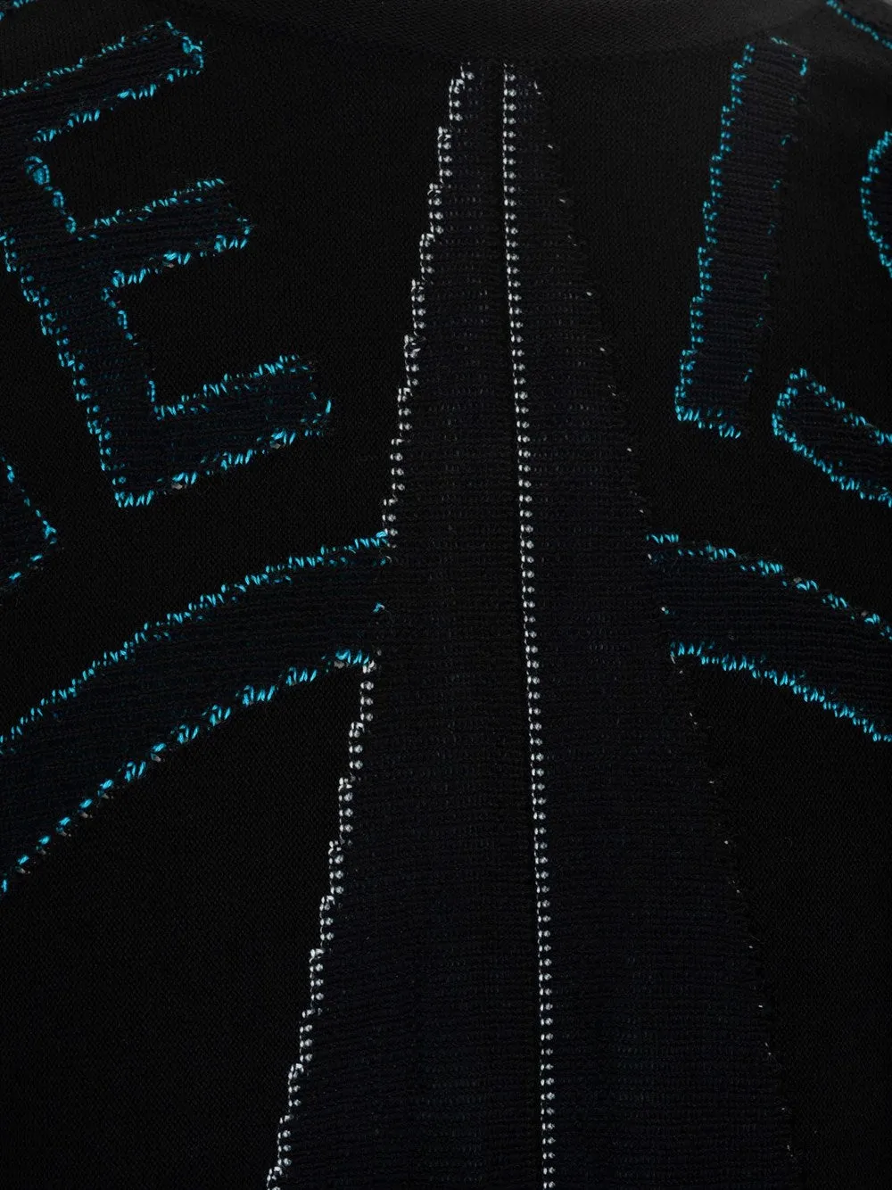 Stone Island Compass Logo Knitted Sweater