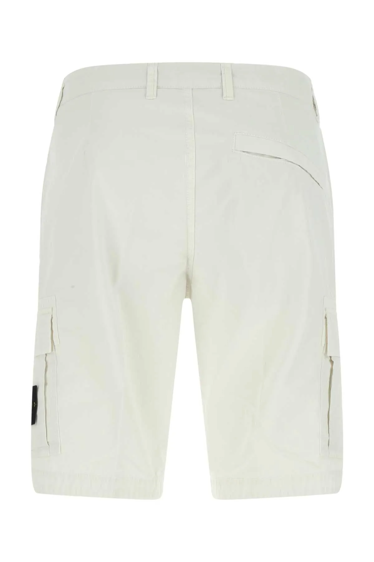 Stone Island Logo Patch Cargo Shorts