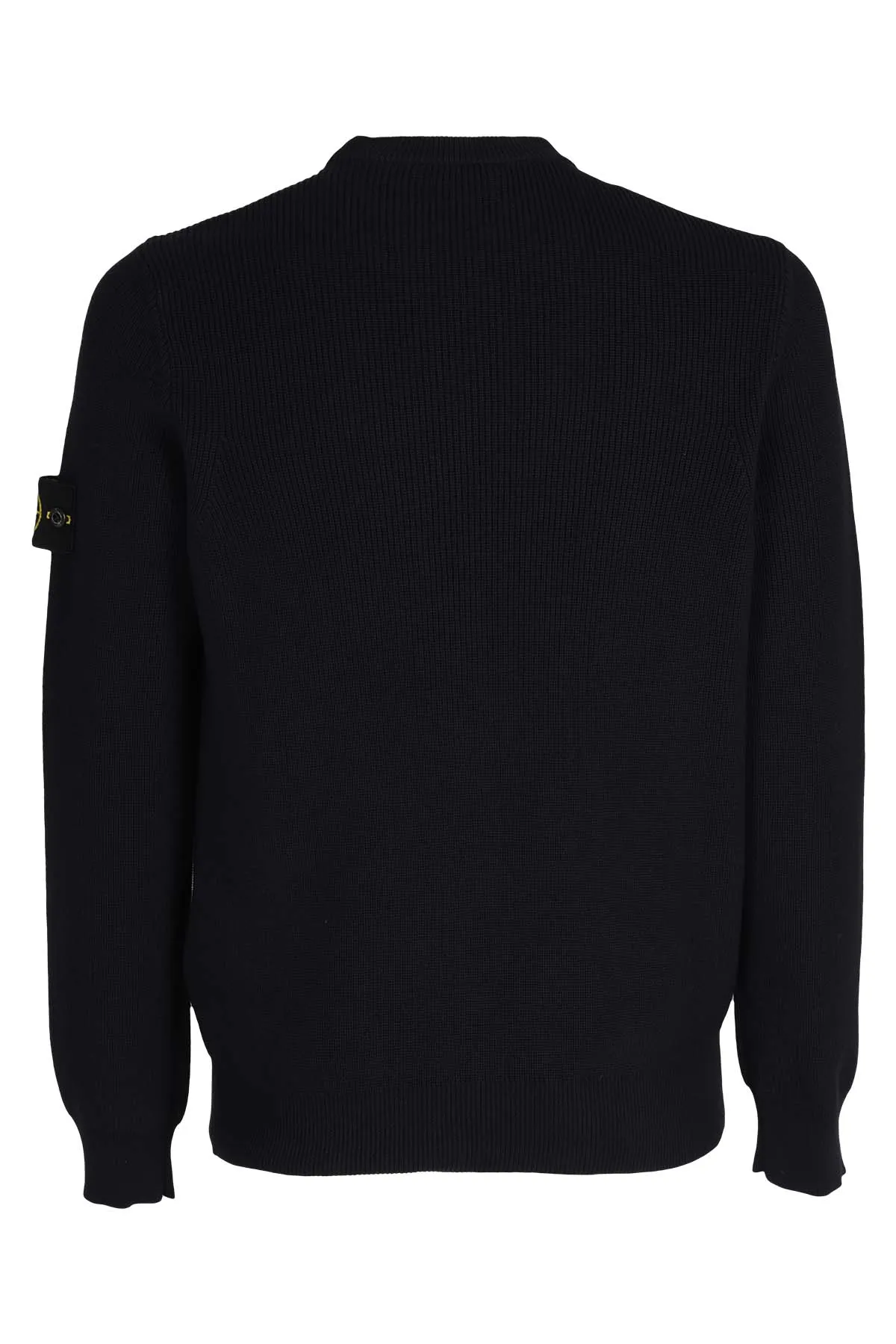 Stone Island Logo Patch Knitted Jumper