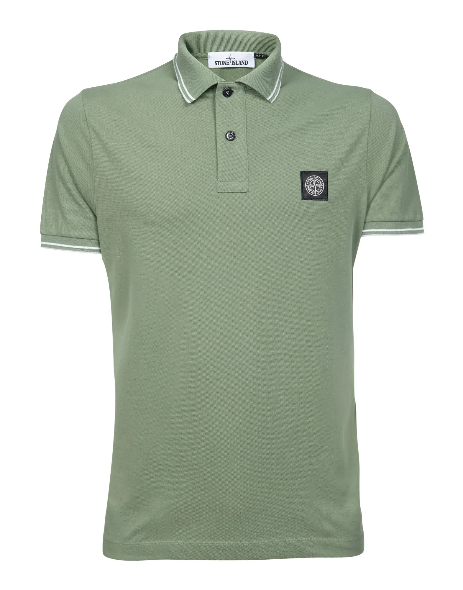 Stone Island Logo Patch Polo Shirt