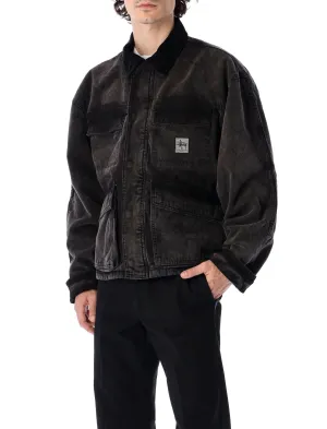 Stssy Washed Shop Jacket