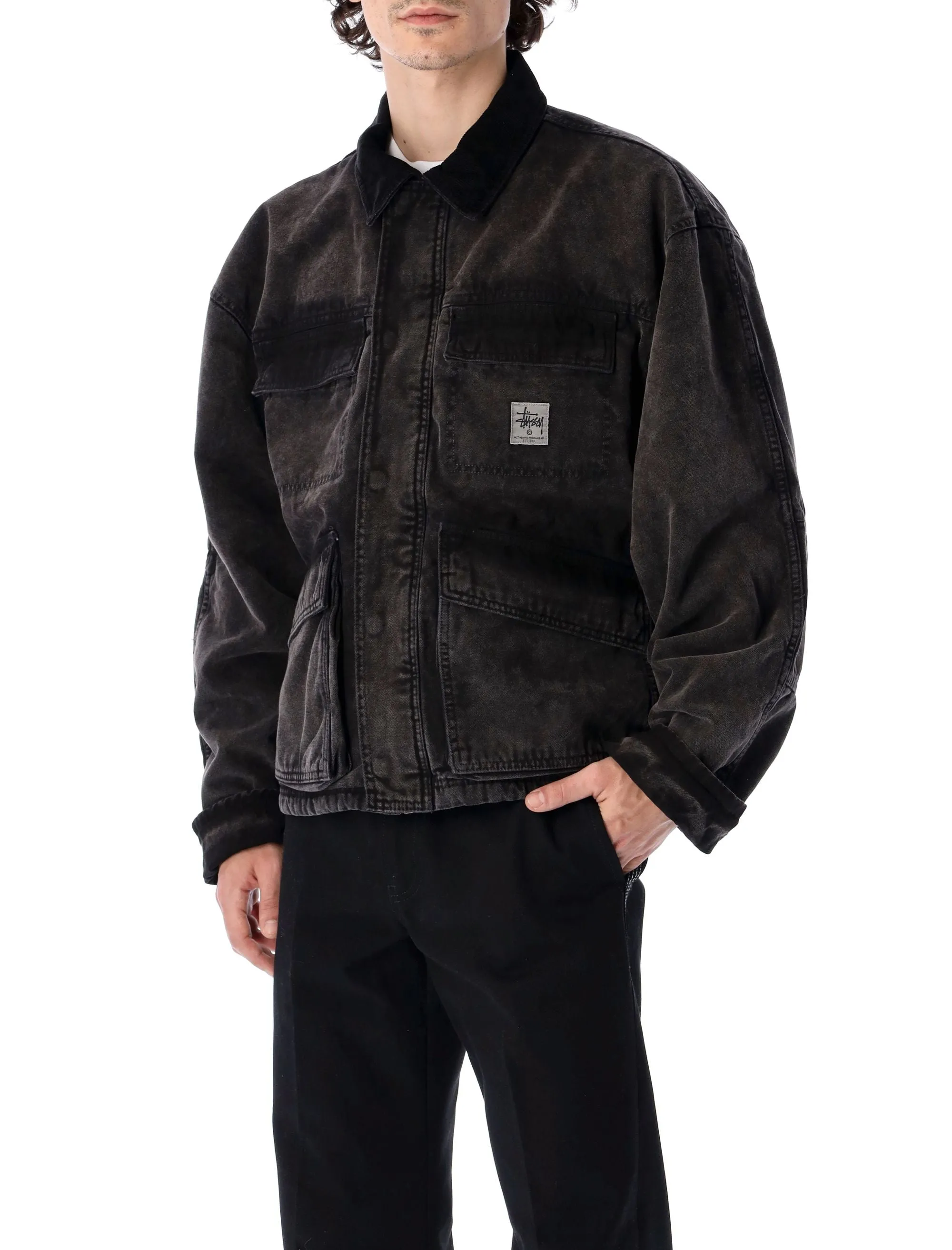 Stssy Washed Shop Jacket