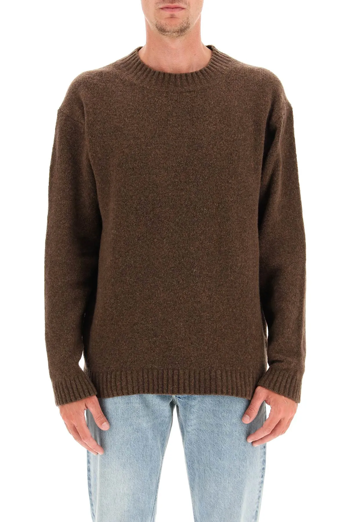 Sunflower Crewneck Knit Sweater