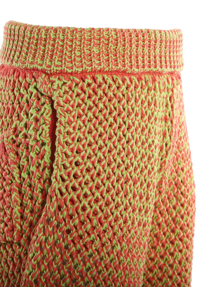 Sunnei Pocket Detail Knit Shorts