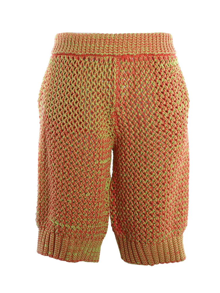 Sunnei Pocket Detail Knit Shorts