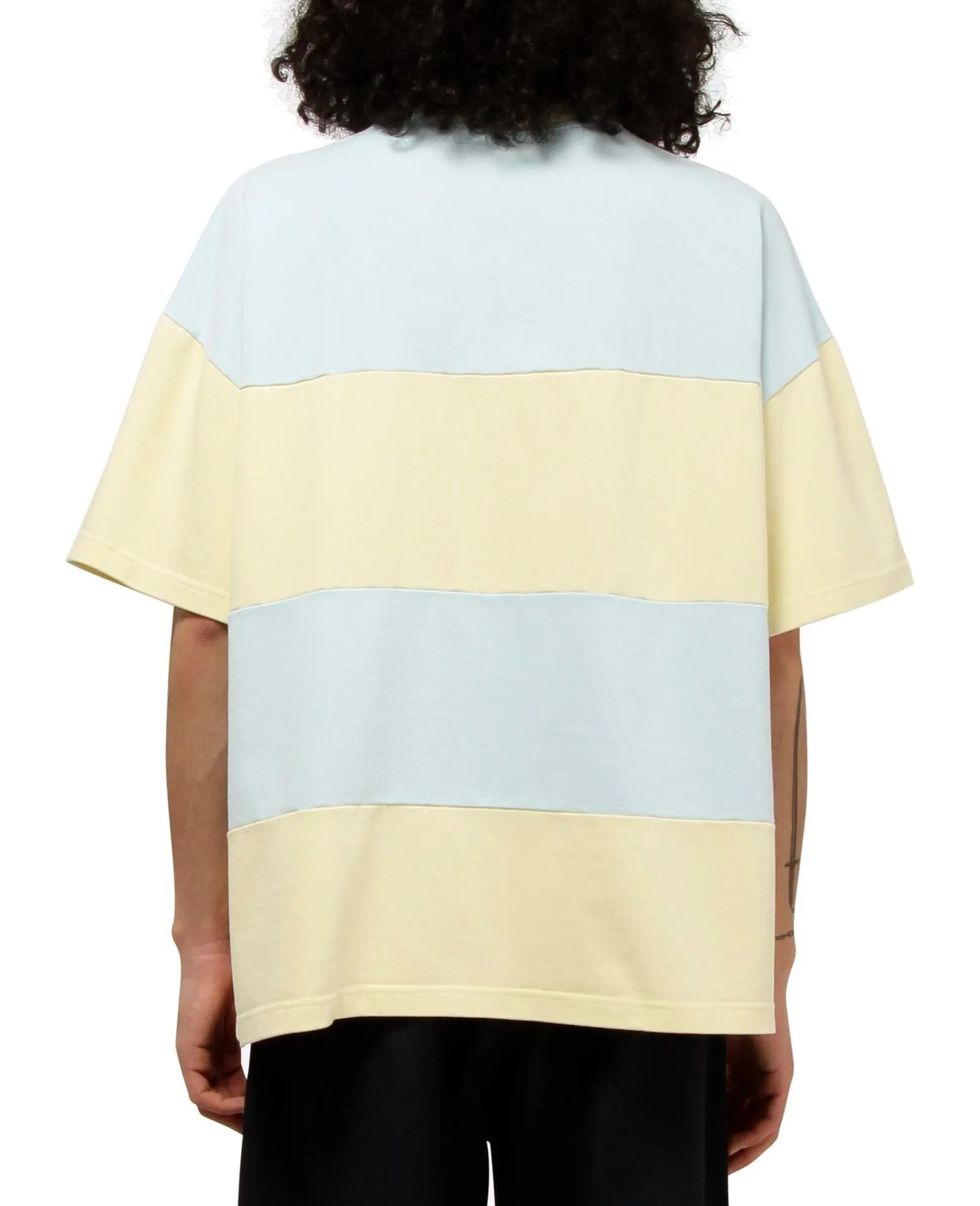 Sunnei Striped Crewneck T-Shirt