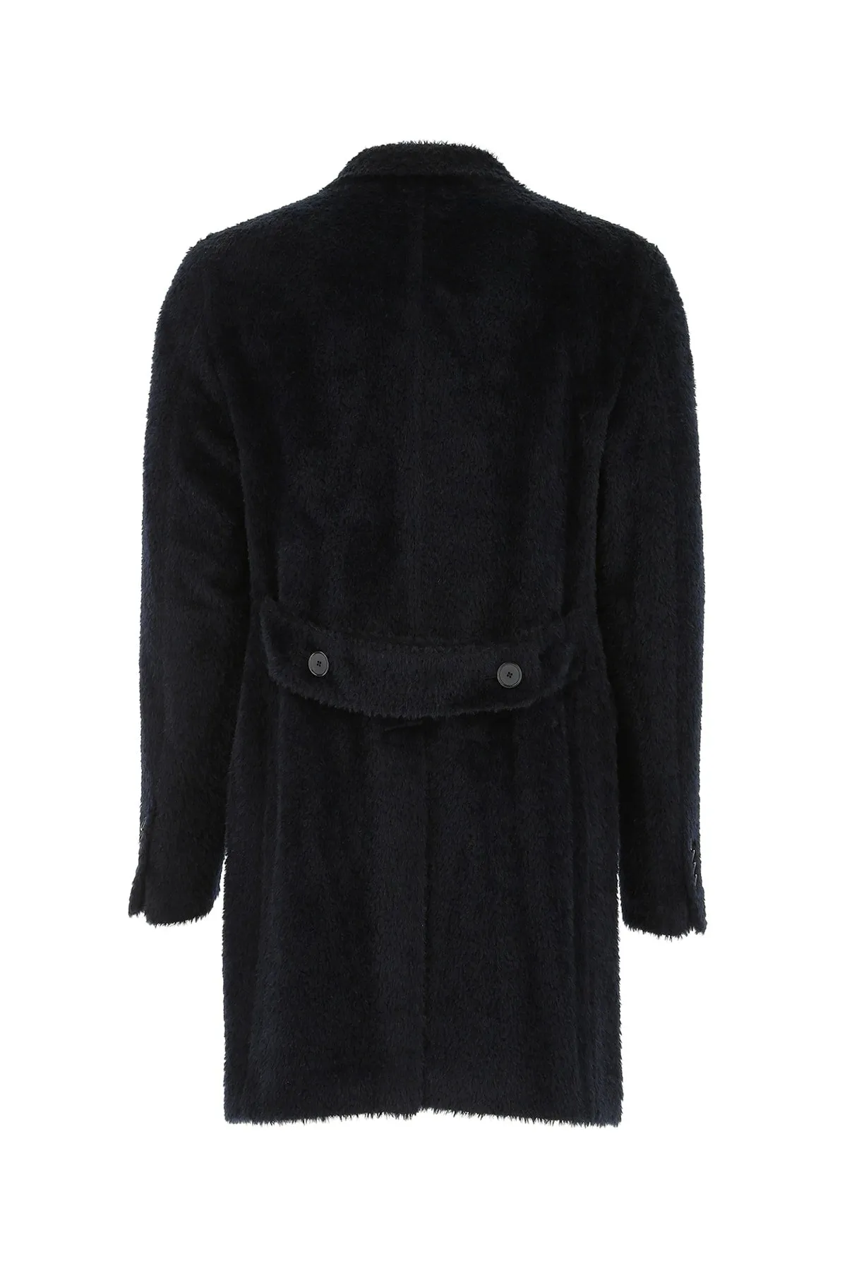 Tagliatore Single-Breasted Knit Coat