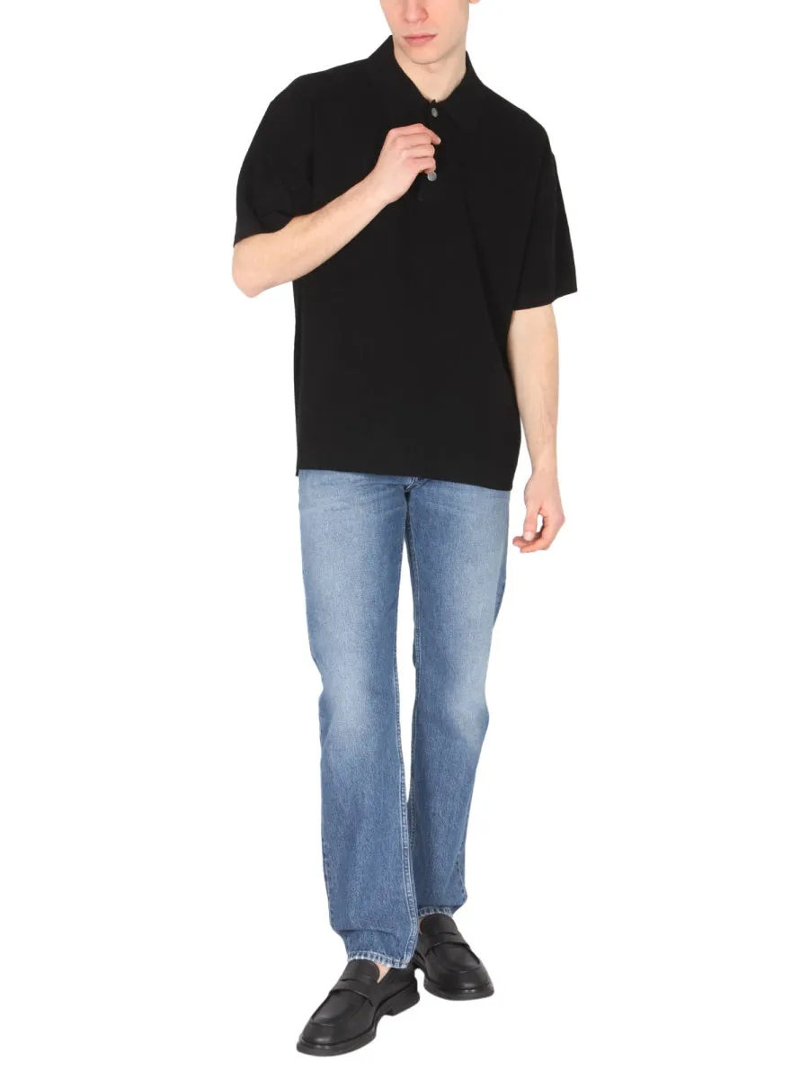 Theory Straight Hem Polo Shirt