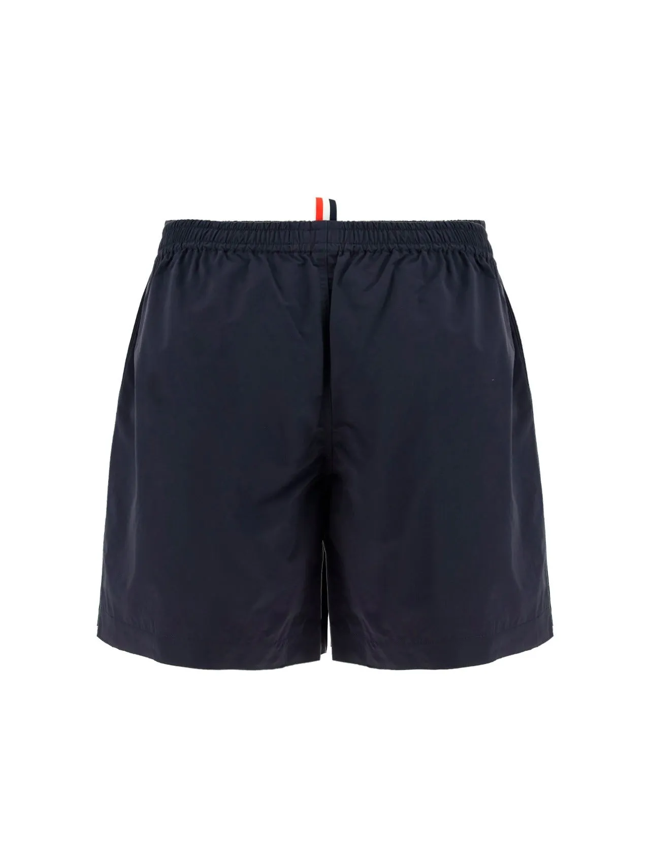 Thom Browne Elasticated Waist Striped-Tab Shorts