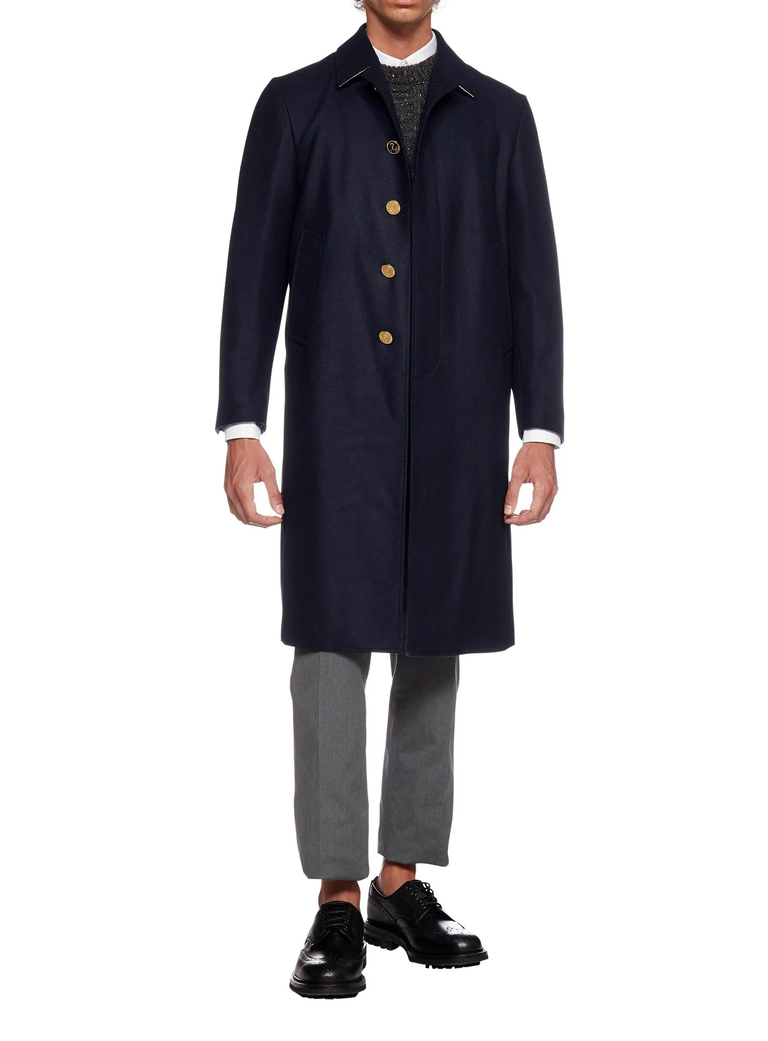 Thom Browne Single-Breasted Coat