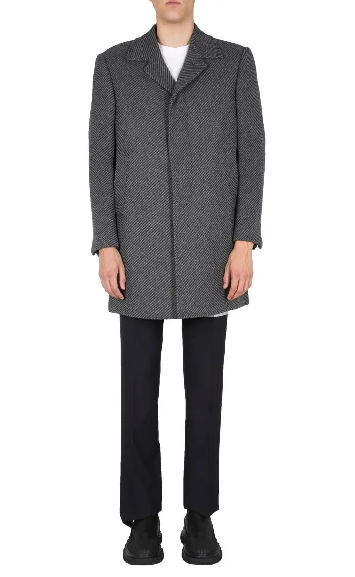 Thom Browne Single-Breasted Tailored Coat