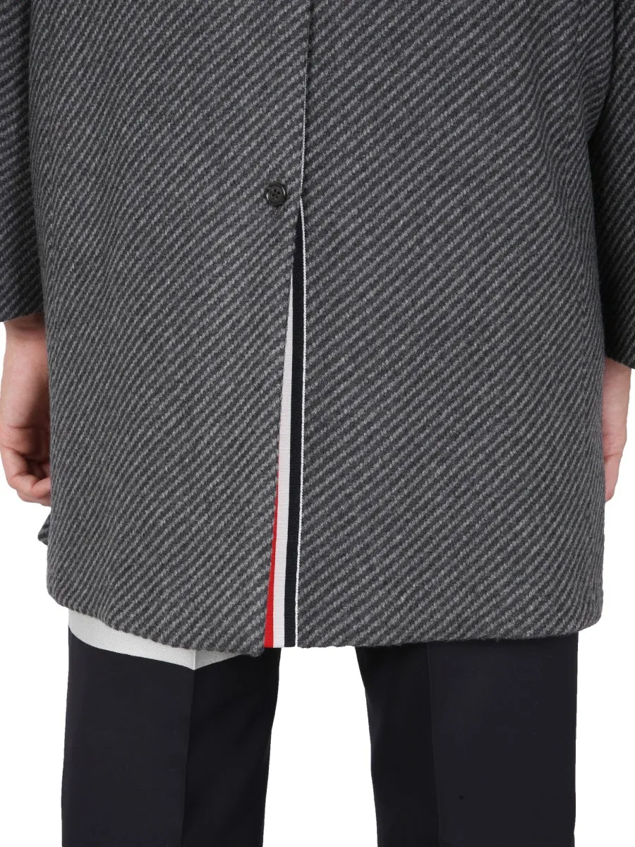 Thom Browne Single-Breasted Tailored Coat