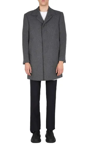 Thom Browne Single-Breasted Tailored Coat