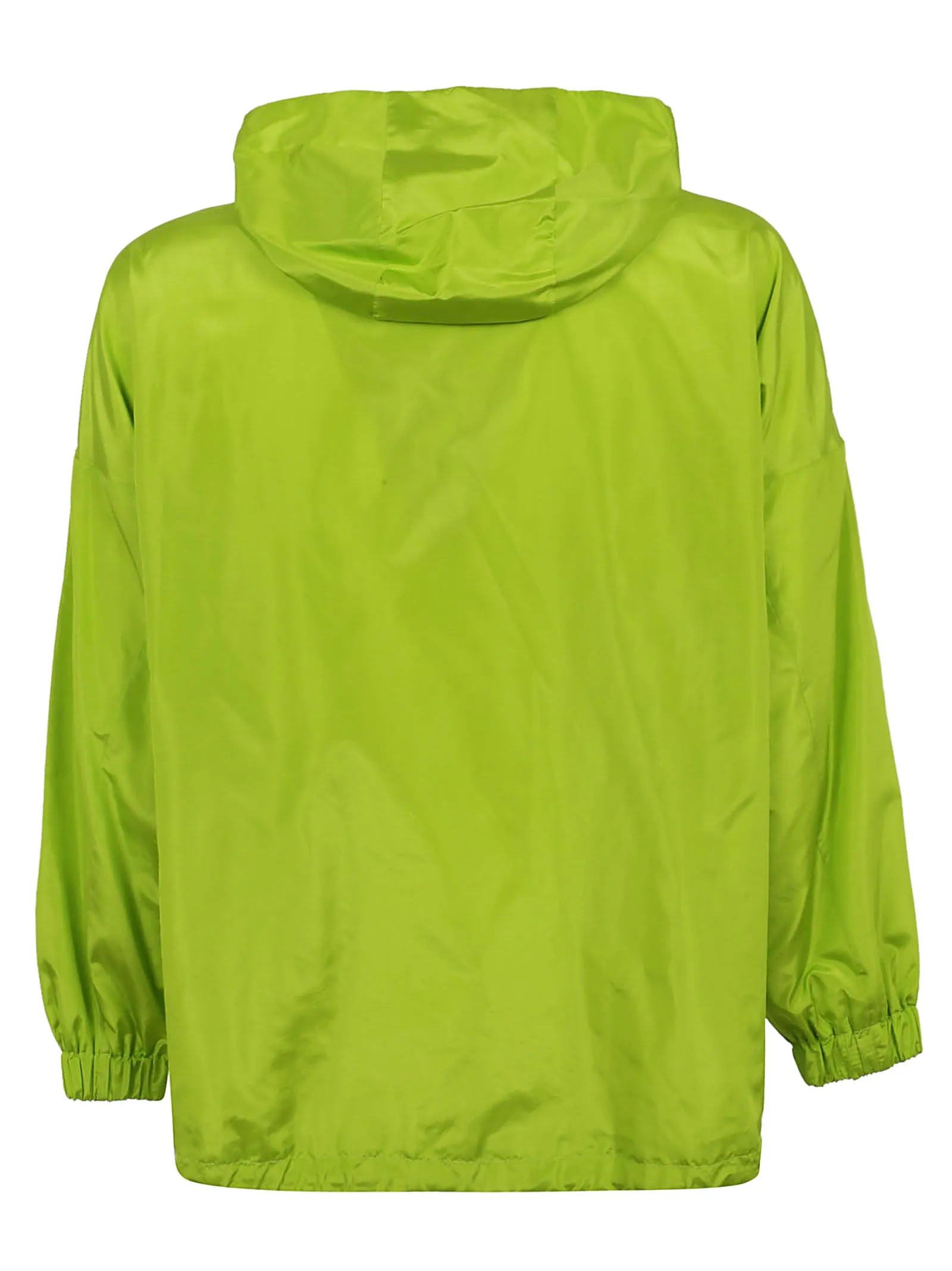 Valentino Front Zipped Hooded Coat