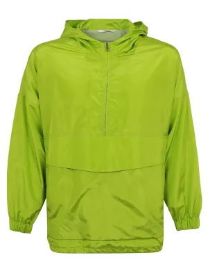 Valentino Front Zipped Hooded Coat