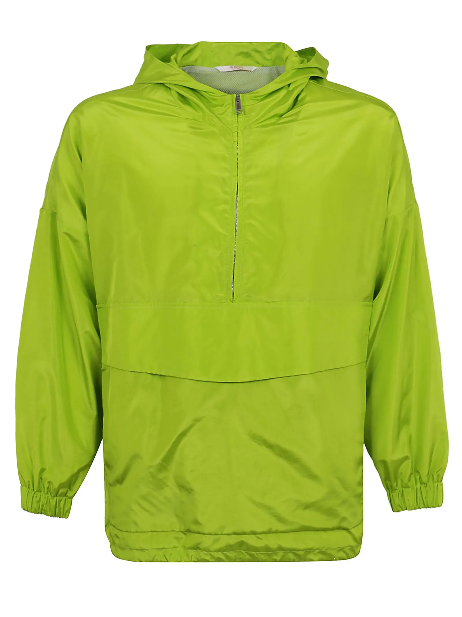 Valentino Front Zipped Hooded Coat