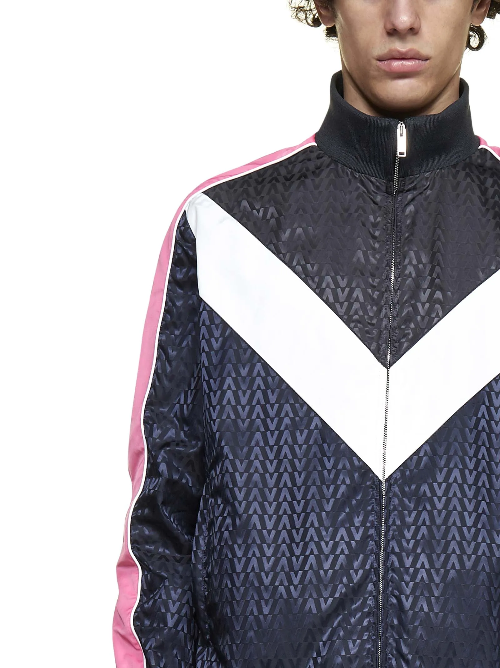 Valentino Jacquard Track Jacket