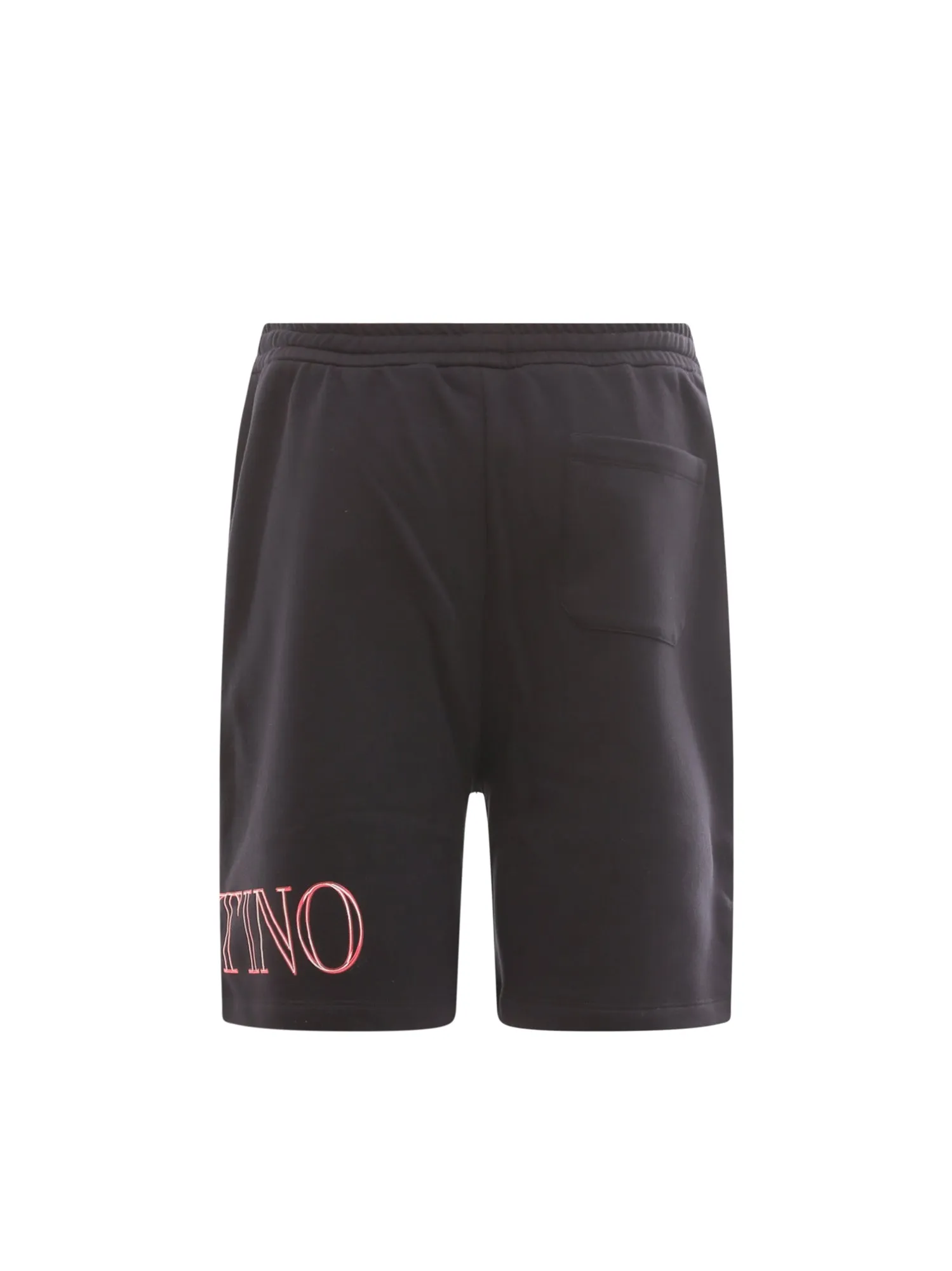 Valentino Logo Printed Drawstring Shorts