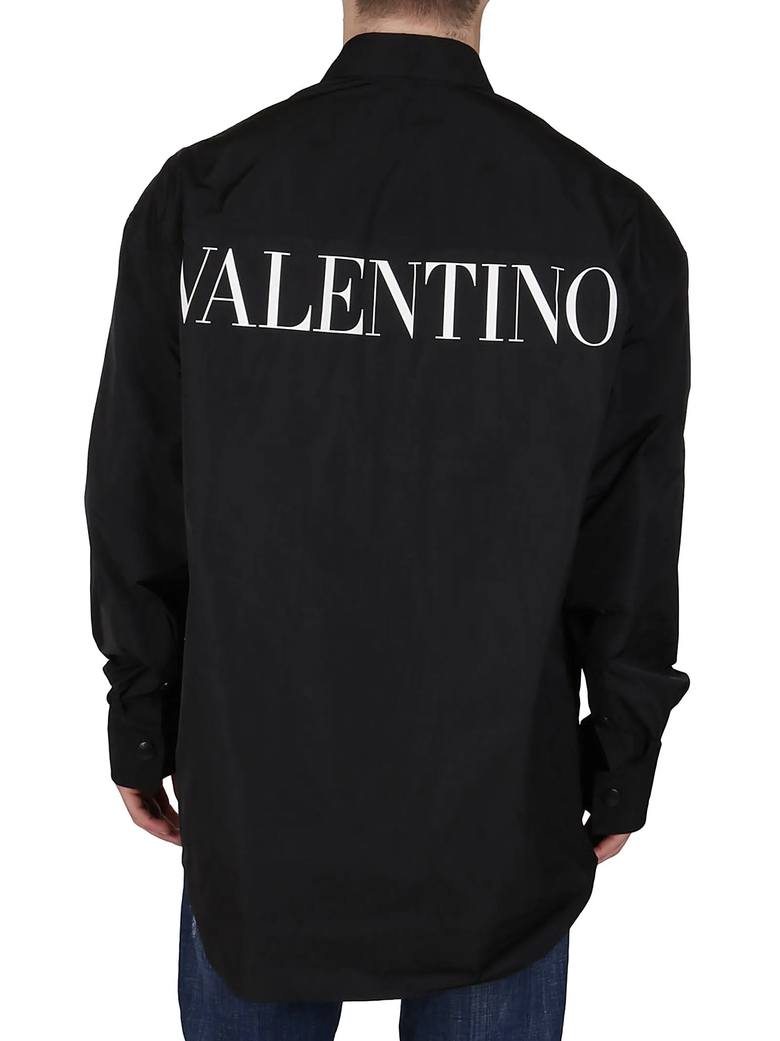 Valentino Macram Pocket Shirt Jacket