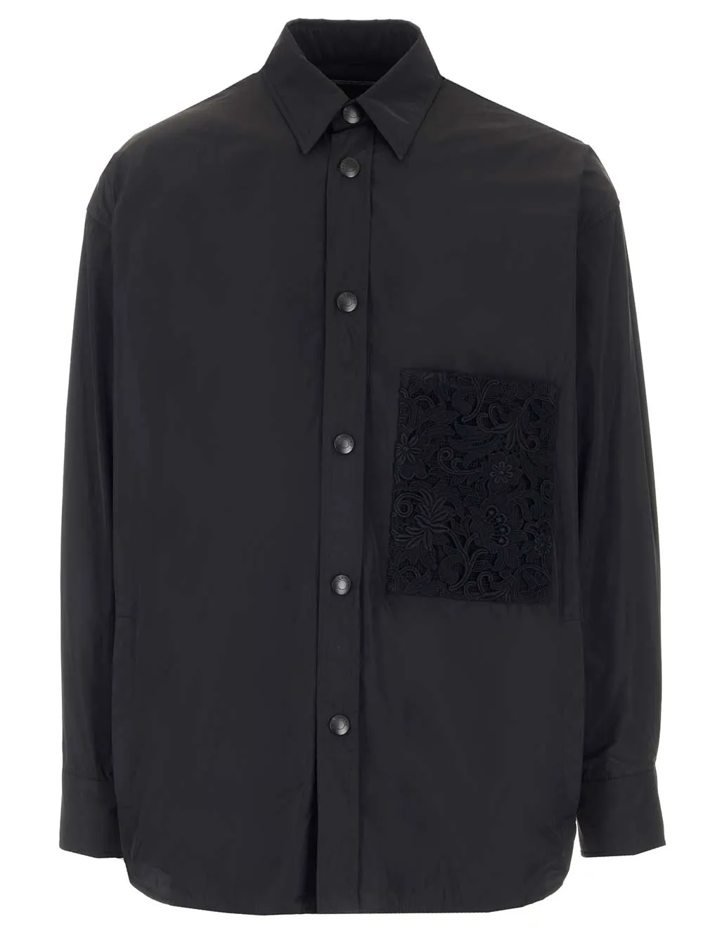 Valentino Macram Pocket Shirt Jacket