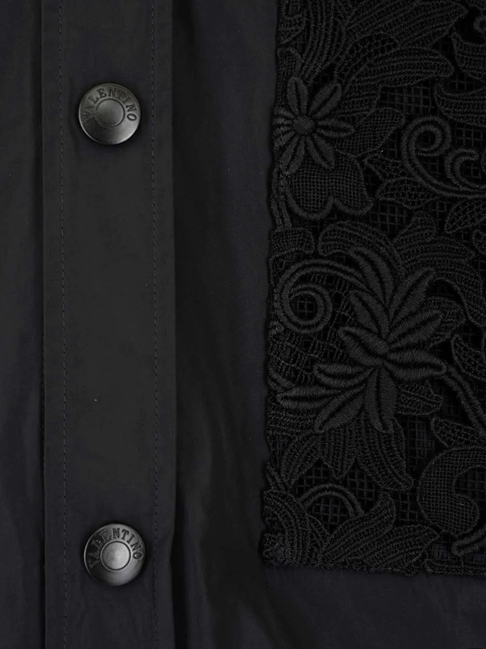 Valentino Macram Pocket Shirt Jacket