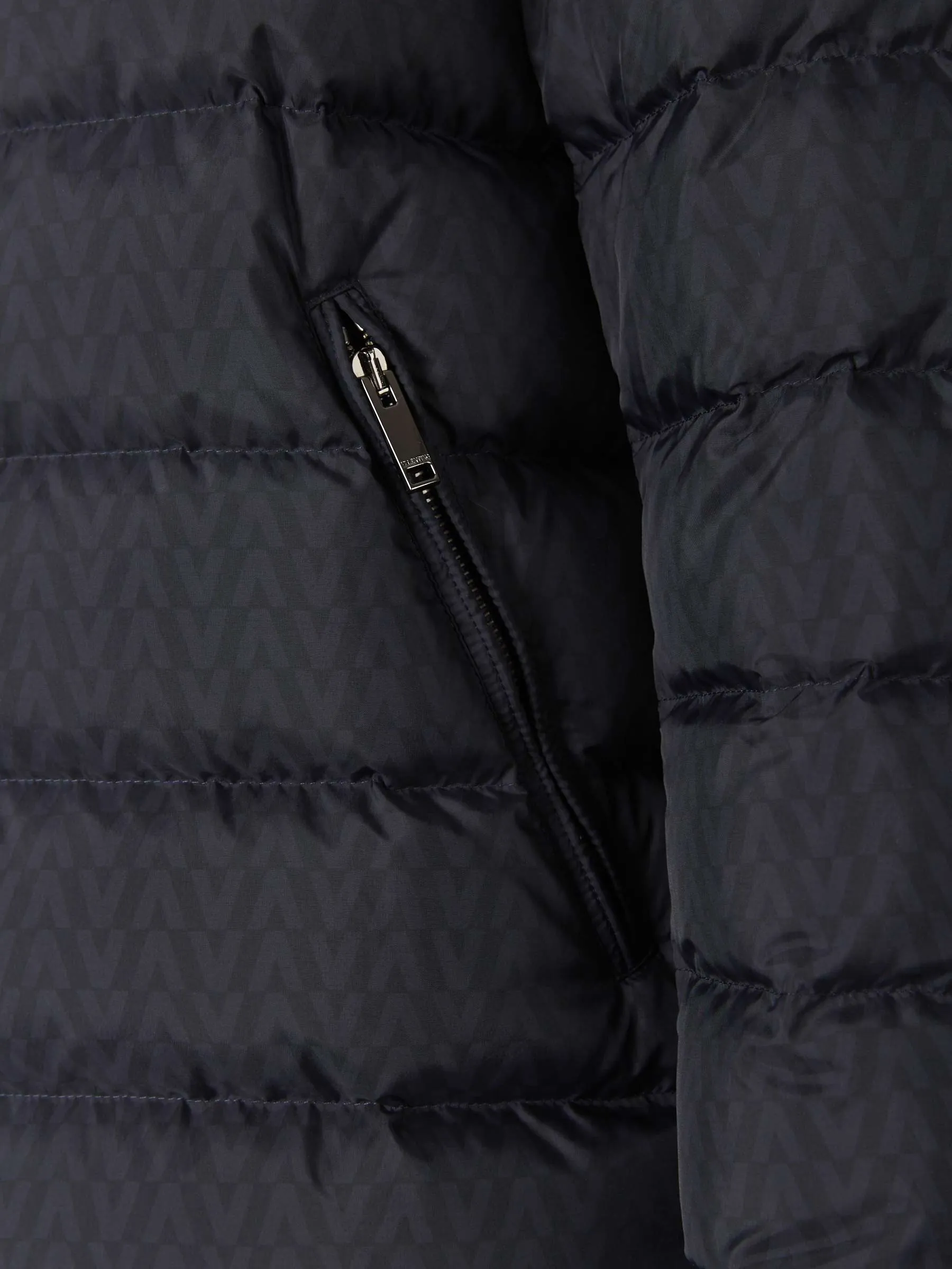 Valentino Optical Motif Down Coat