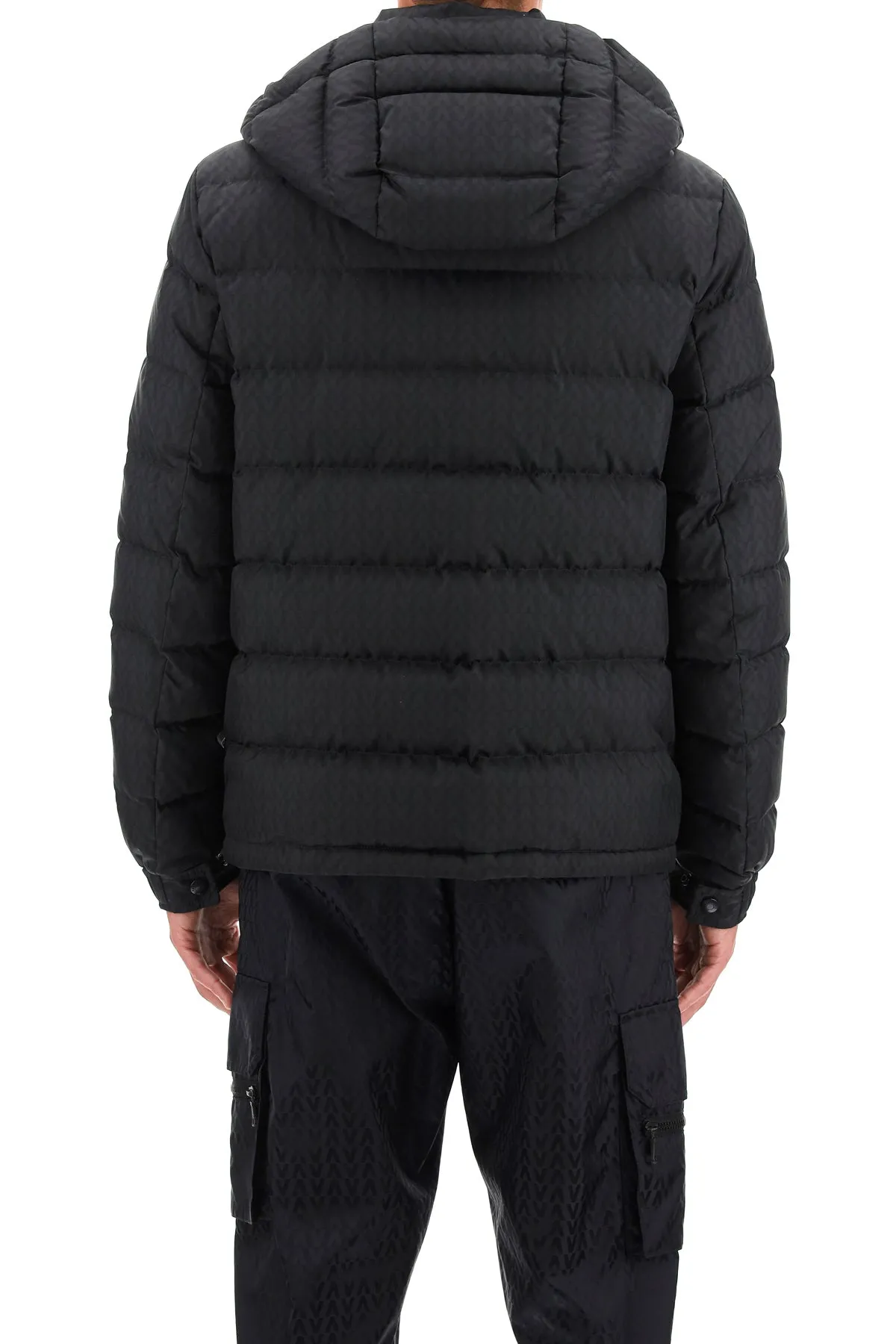 Valentino Optical Motif Down Coat