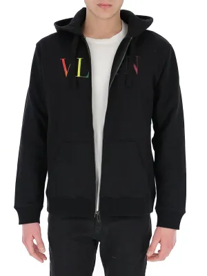 Valentino VLTN Print Zipped Sweater