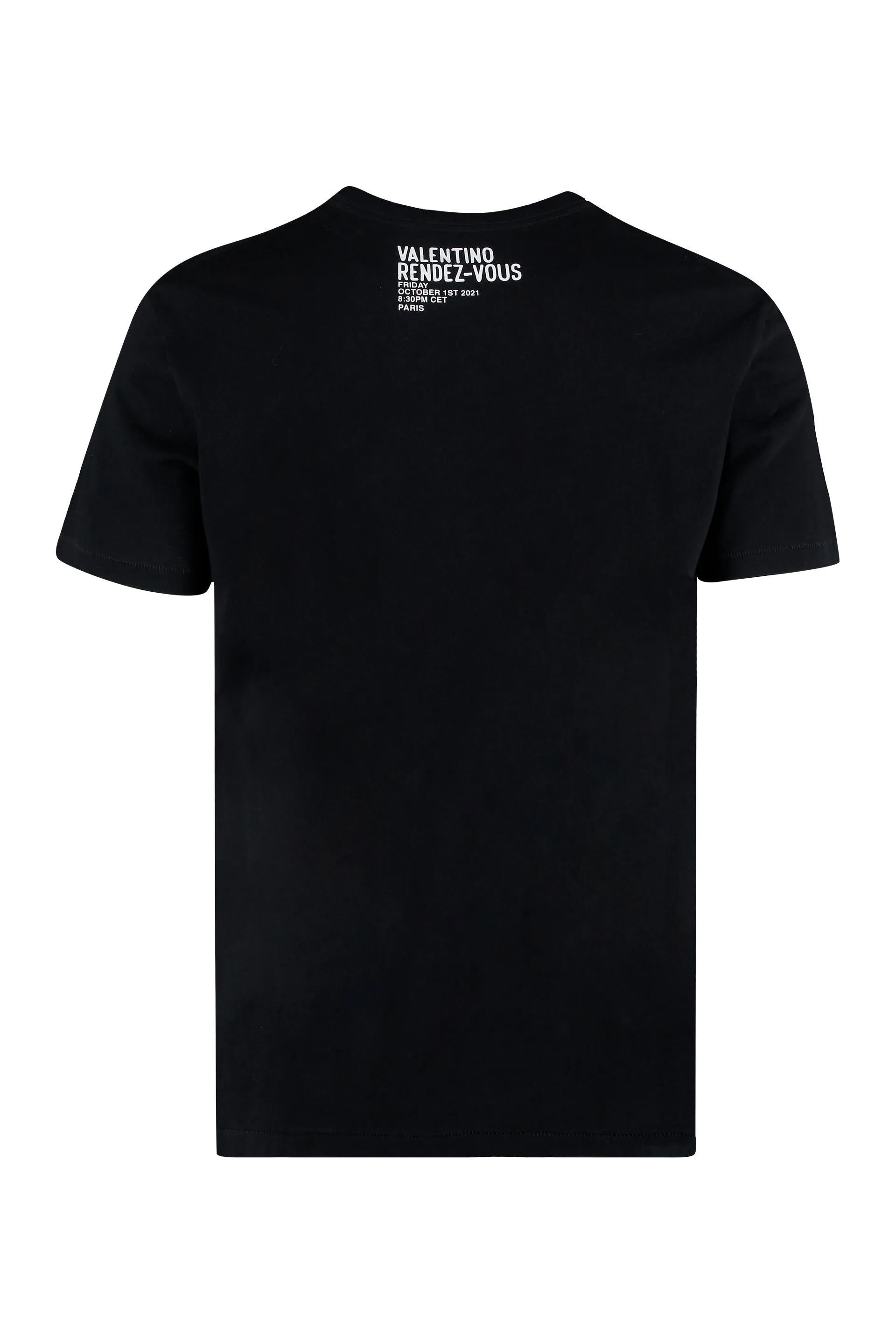 ValentinoLogo Printed Crewneck T-Shirt