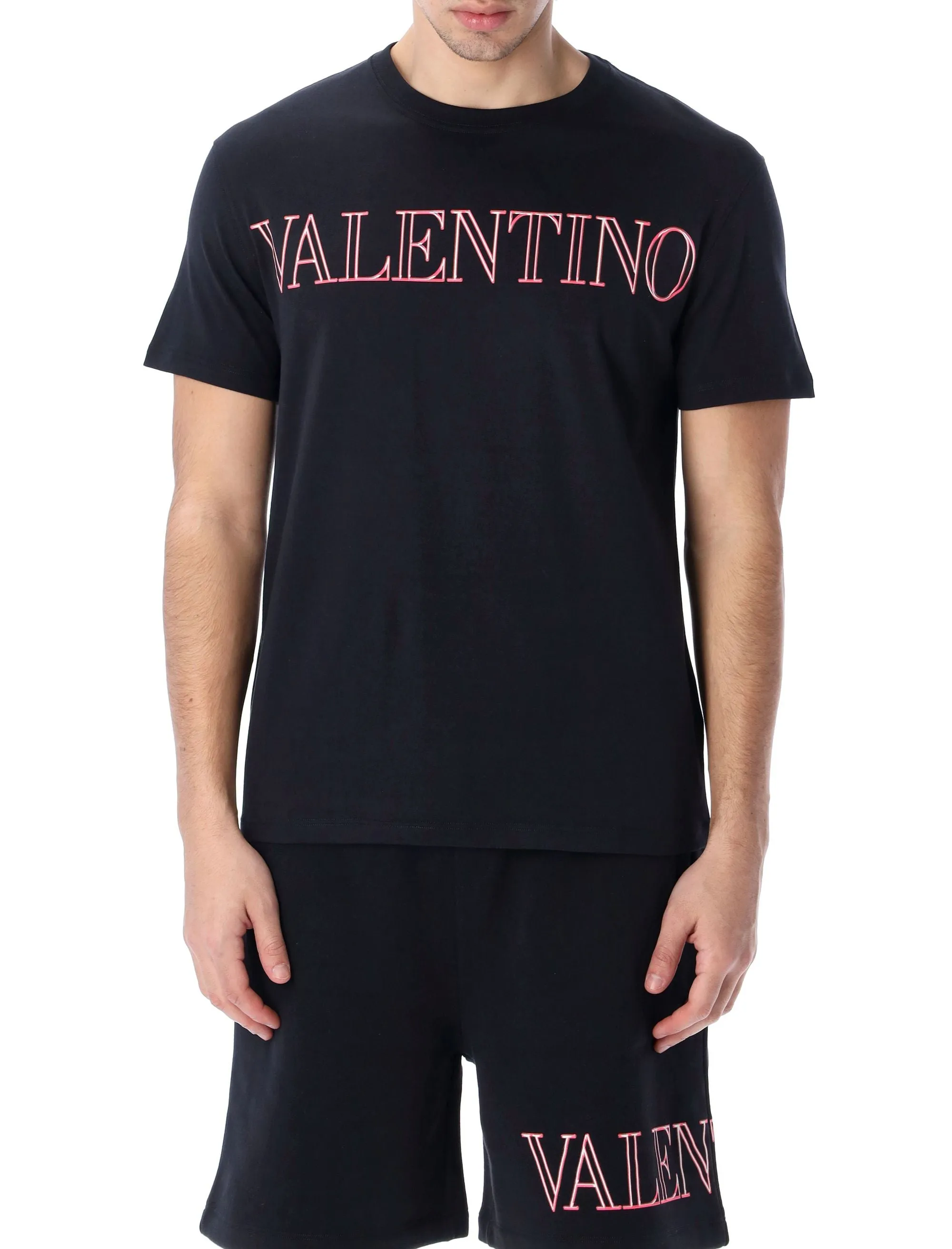 ValentinoNeon Universe Printed T-Shirt