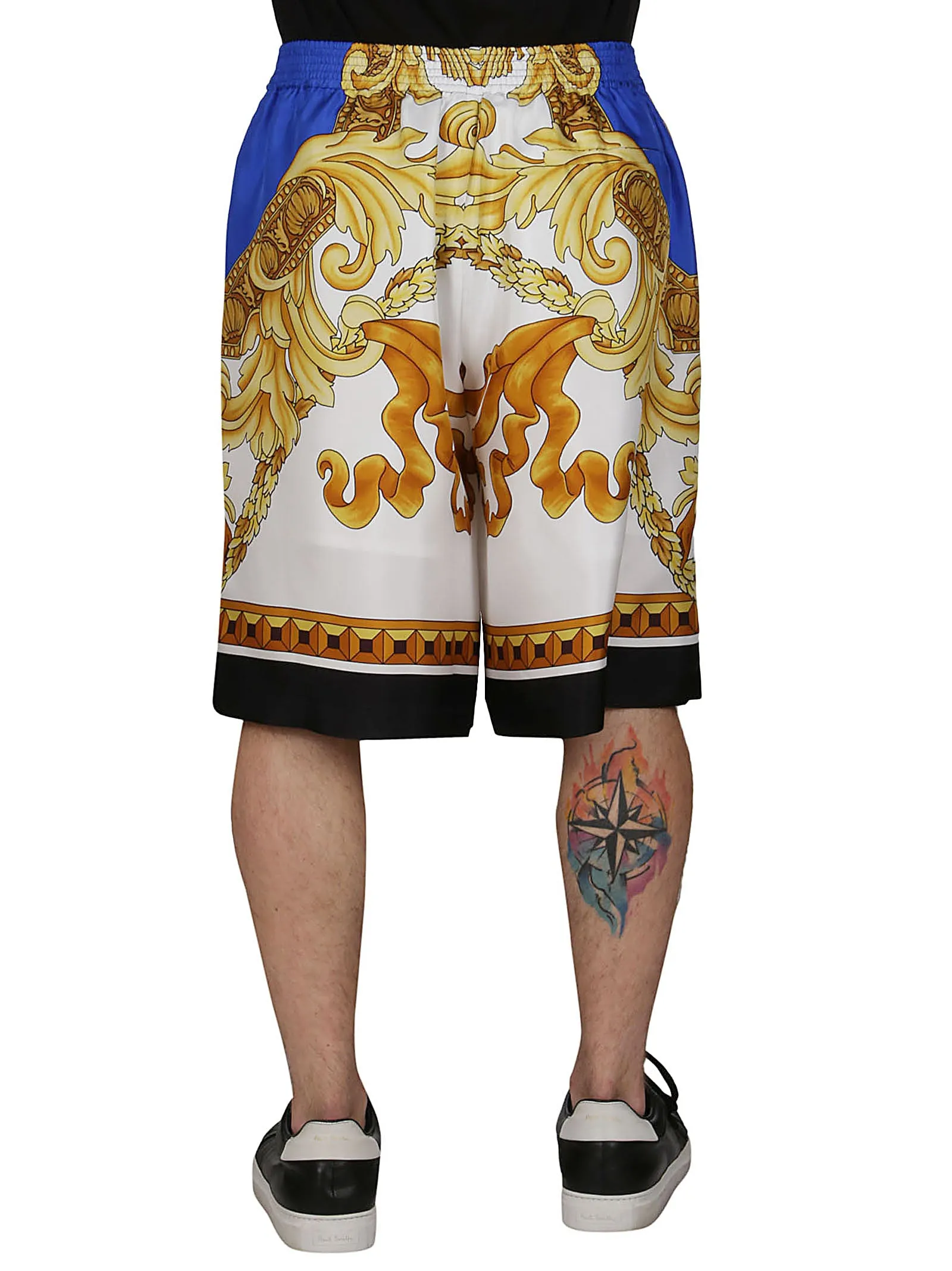 Versace Barocco Print Shorts