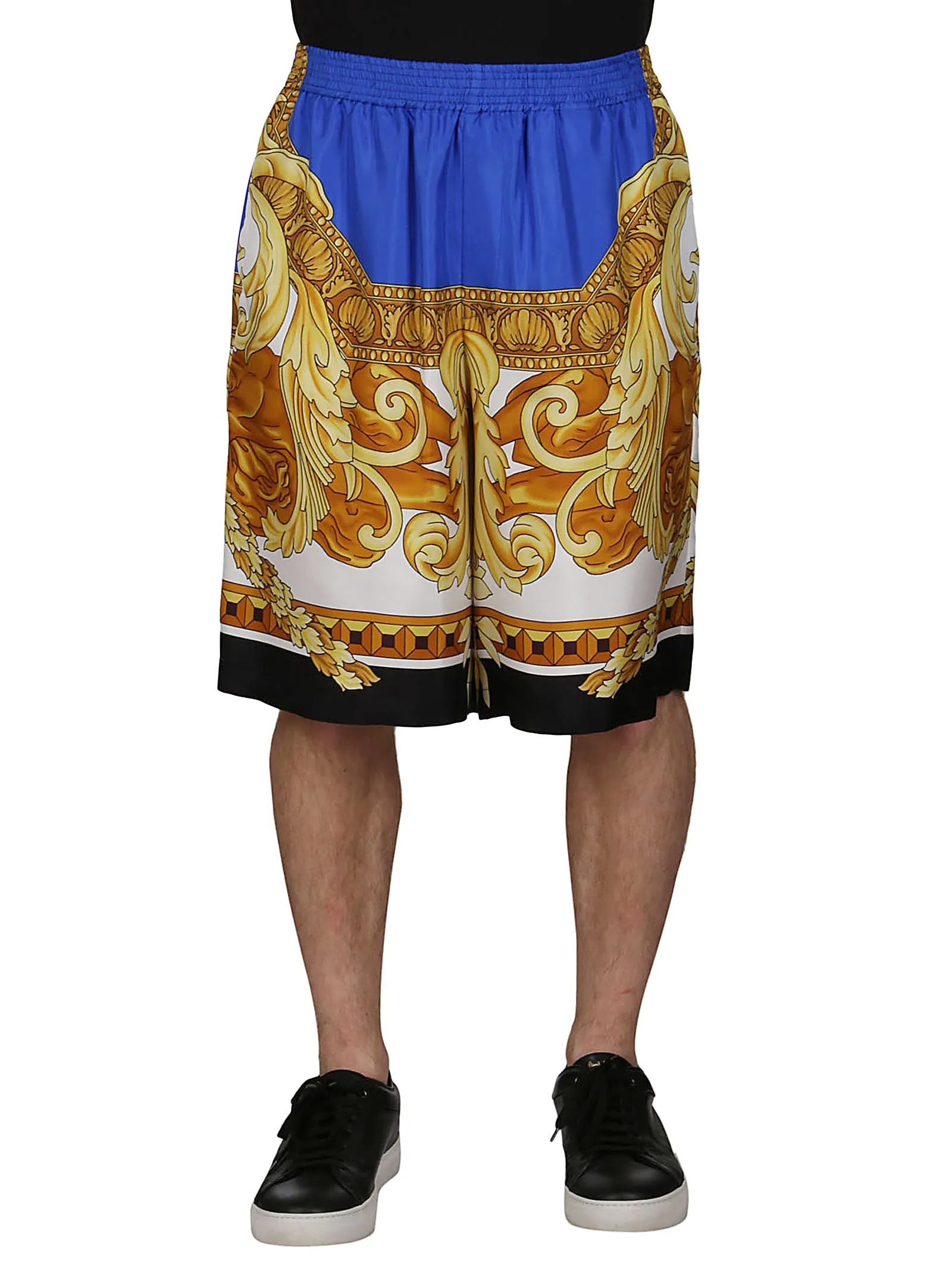 Versace Barocco Print Shorts
