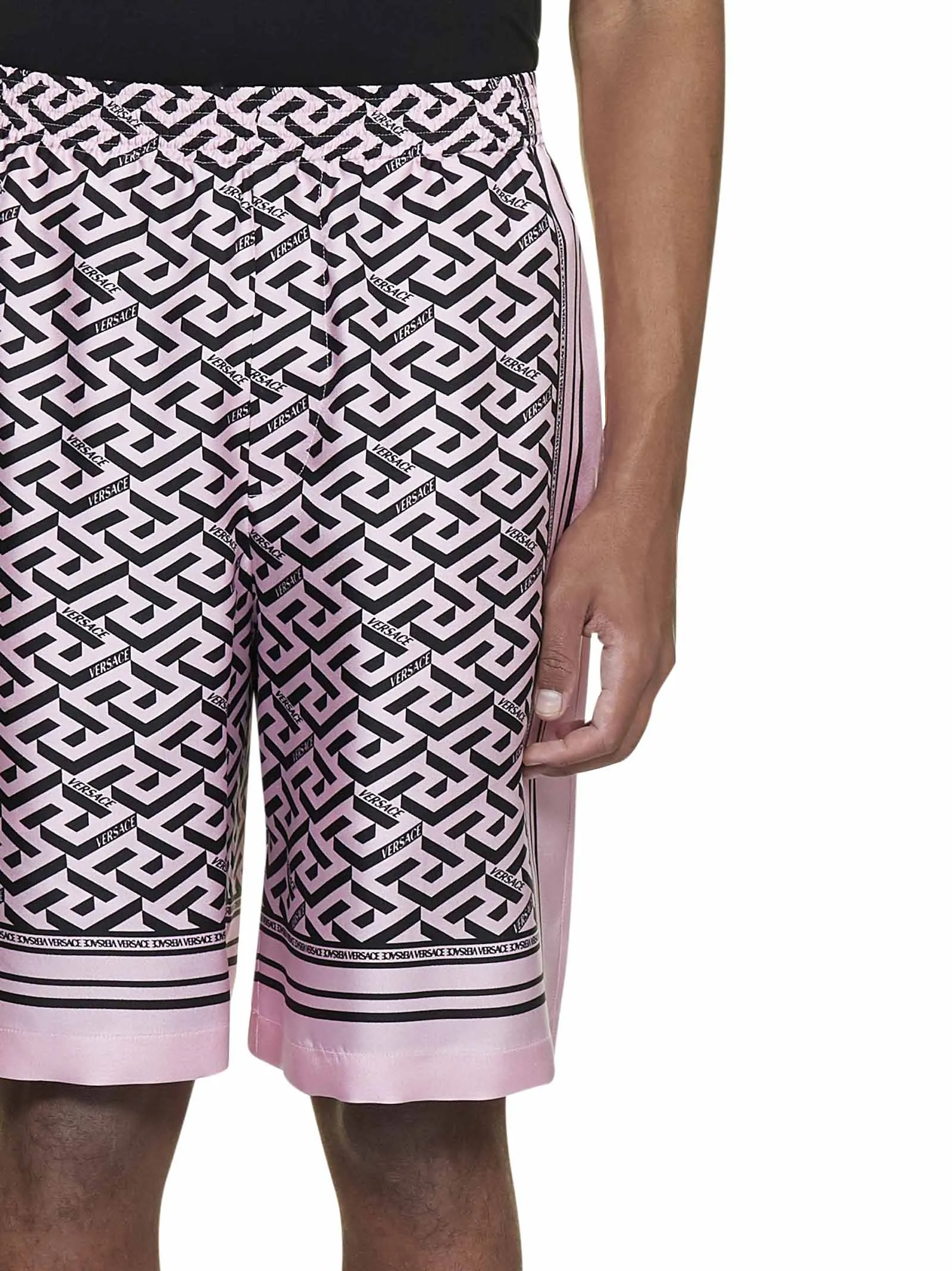 Versace Greca Printed Shorts