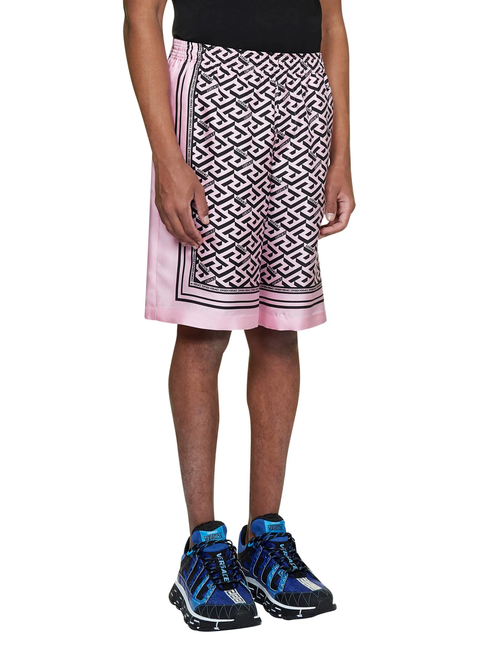 Versace Greca Printed Shorts