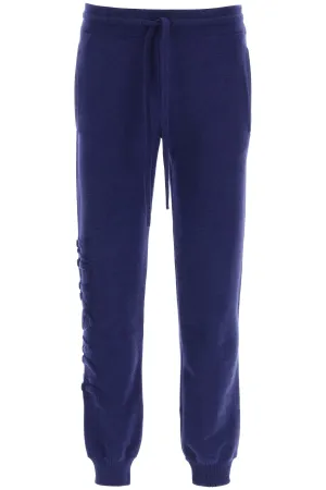 Versace Logo Embossed Track Pants