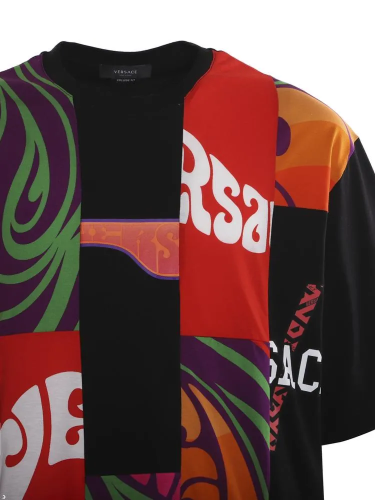 Versace Printed Crewneck T-Shirt