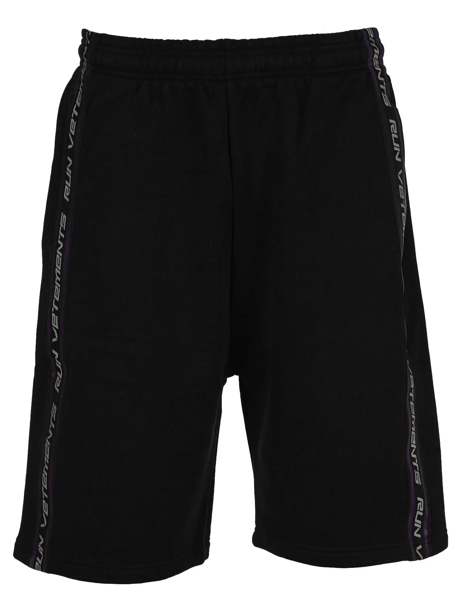 Vetements Logo Side Tape Track Shorts