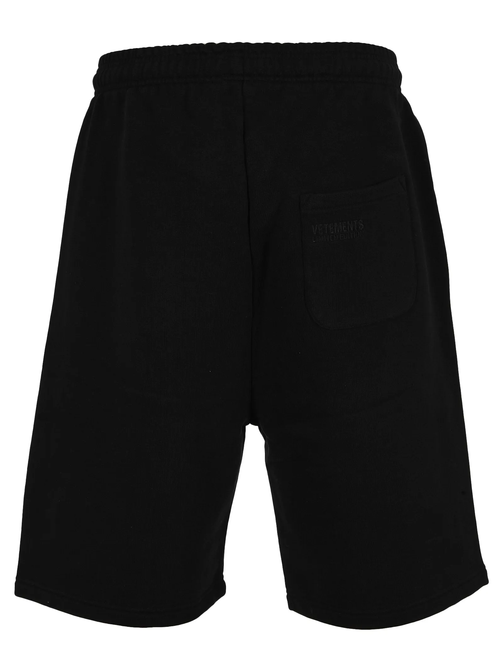 Vetements Logo Side Tape Track Shorts