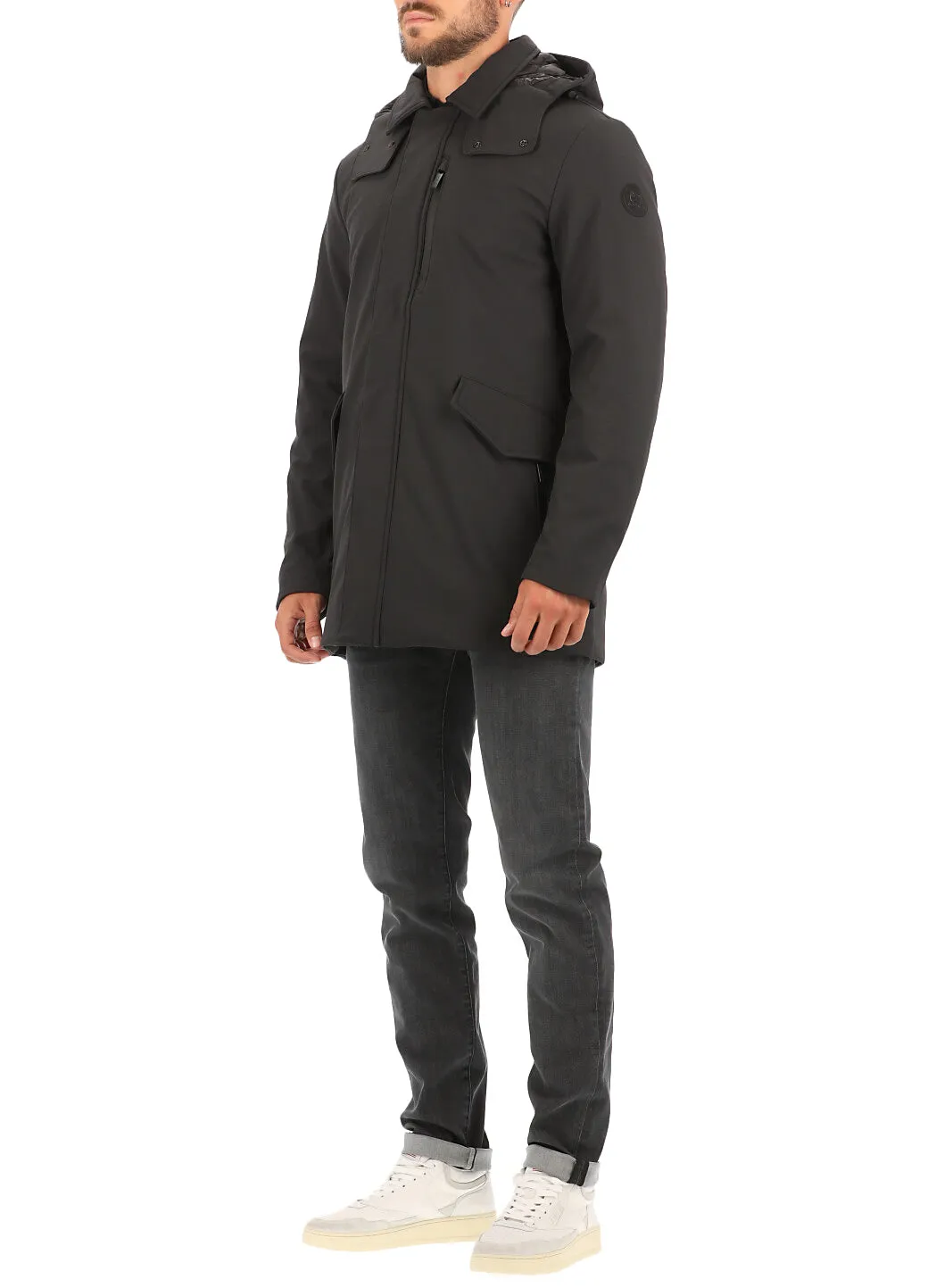 Woolrich Hooded Padded Coat