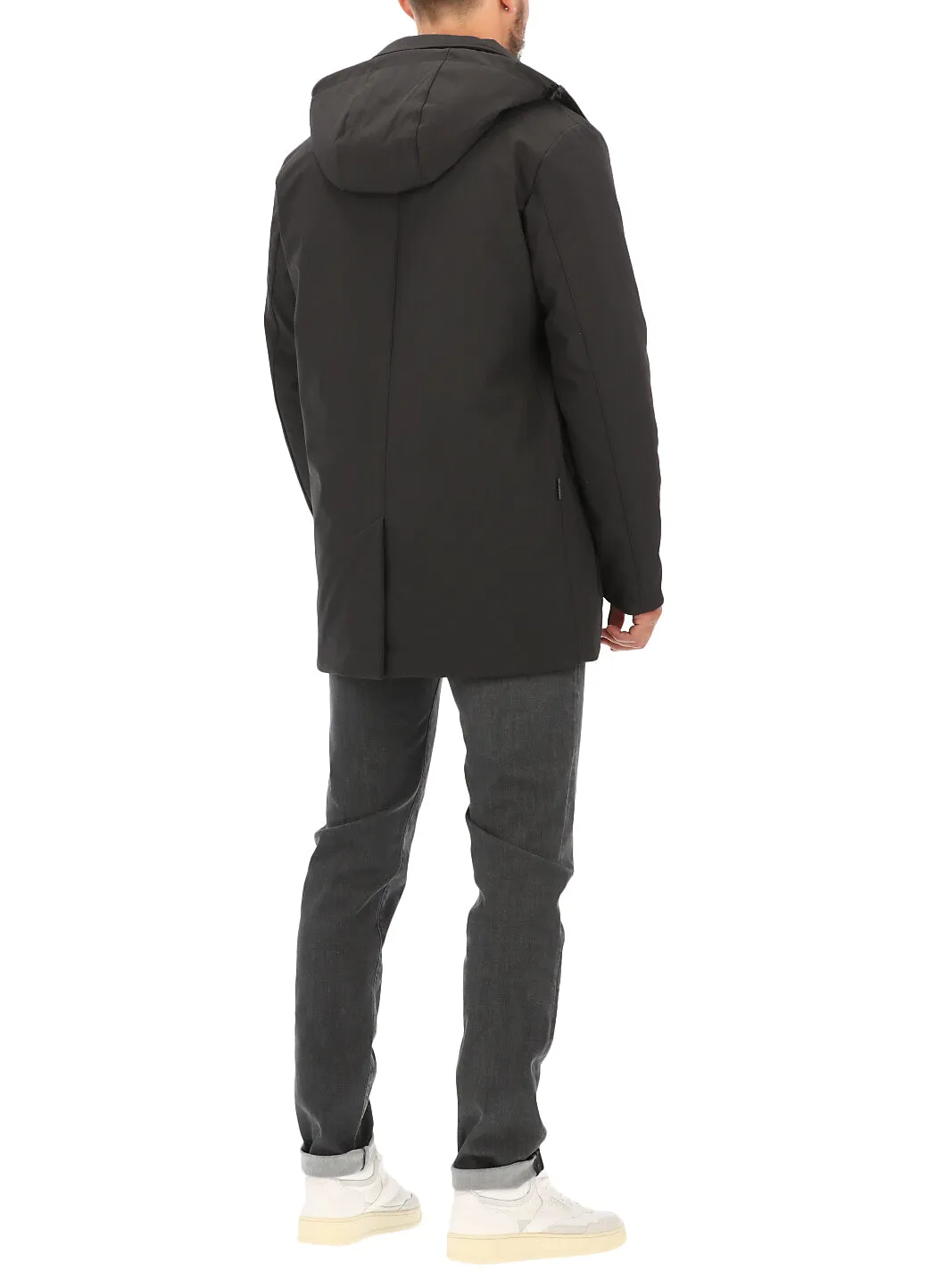 Woolrich Hooded Padded Coat