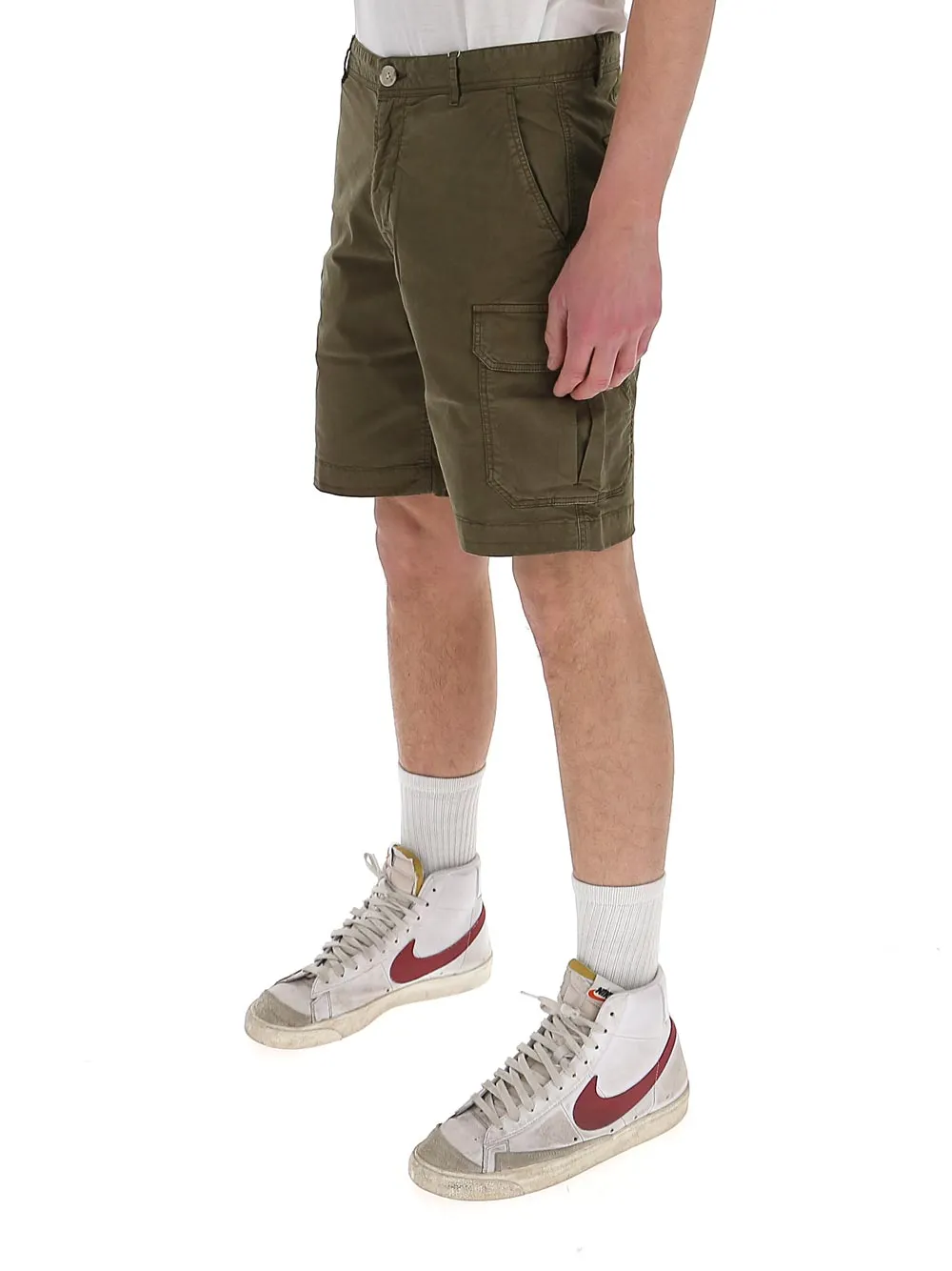 Woolrich Mid Rise Cargo Shorts