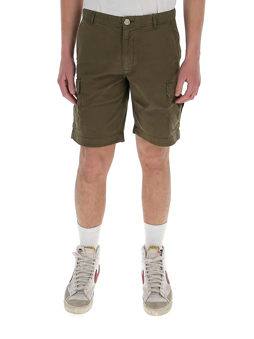Woolrich Mid Rise Cargo Shorts