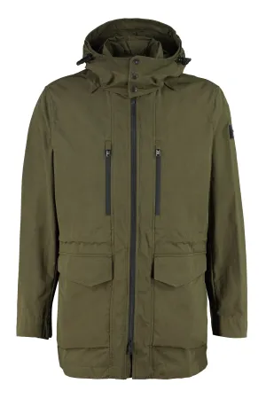 Woolrich Zipped Hooded Coat
