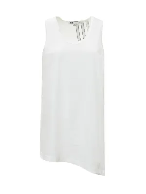 Y-3 Asymmetric Striped Tank Top