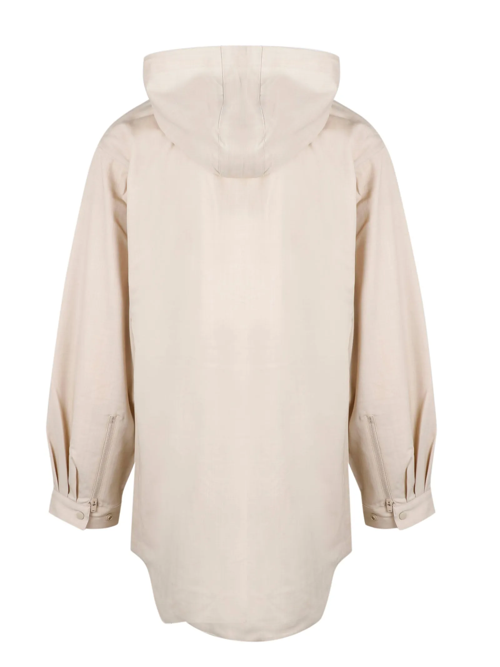 Y-3 Zipped Hooded Coat