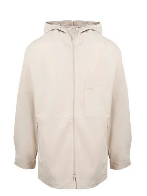 Y-3 Zipped Hooded Coat