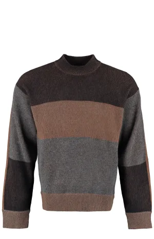 Z Zegna Colour Block Sweater